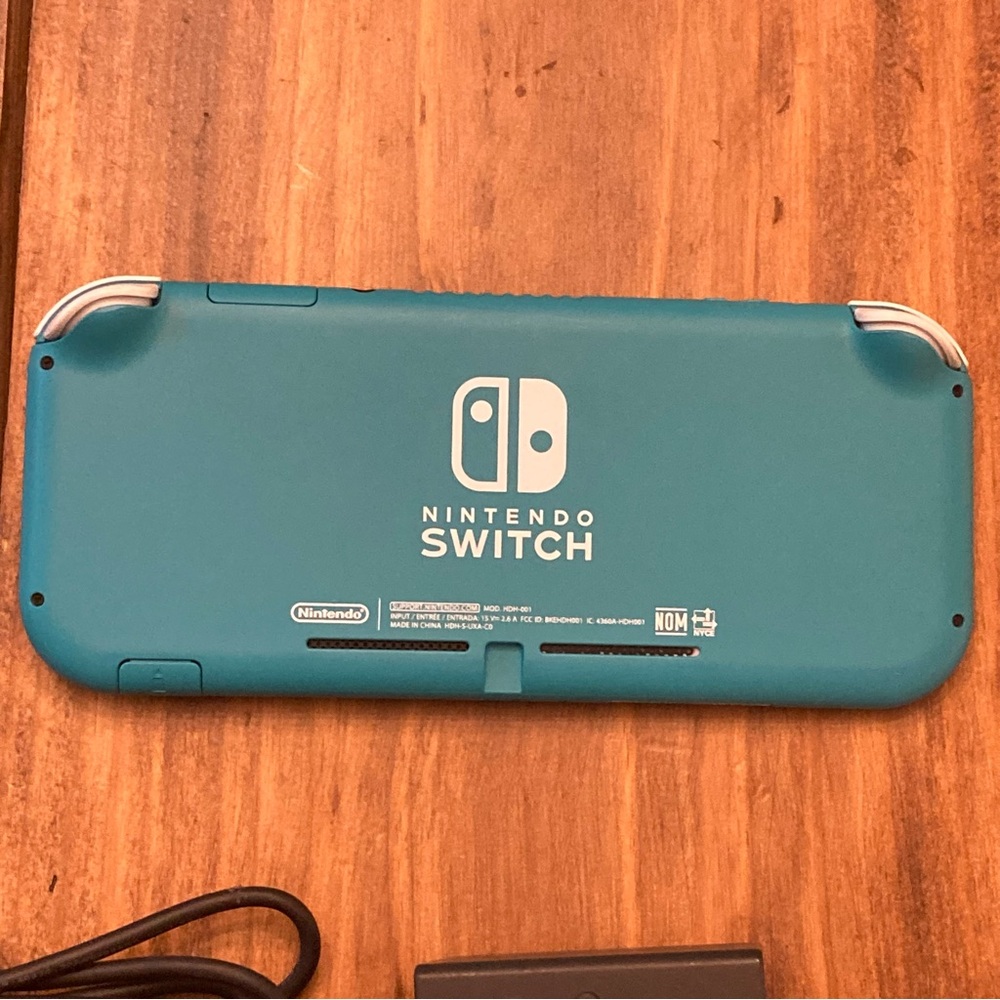 Nintendo Switch Lite HDH-001 32GB Portable Video Game System - Turquoise Tested - Picture 3 of 7